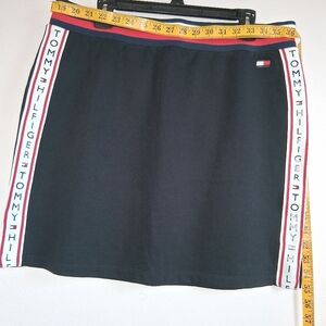 Tommy Hilfiger Black and White Mini Pencil Skirt